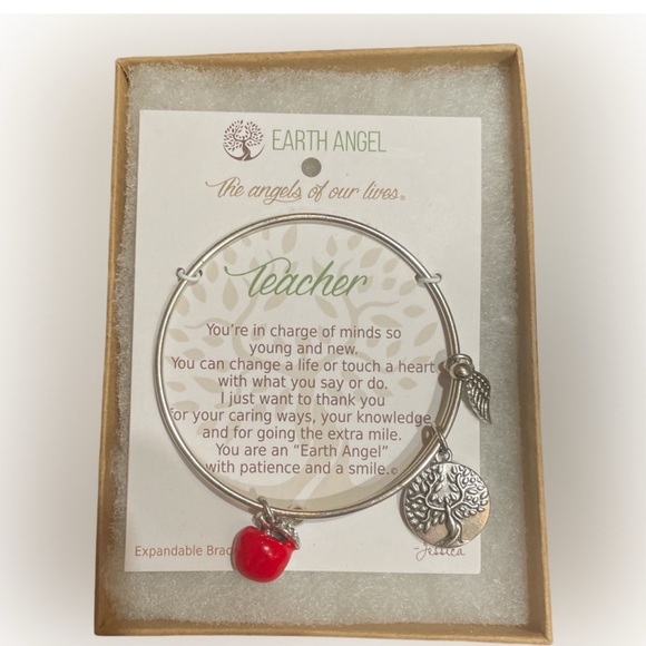 NWT Earth Angel Adjustable Teacher Bracelet NIB - Picture 1 of 5